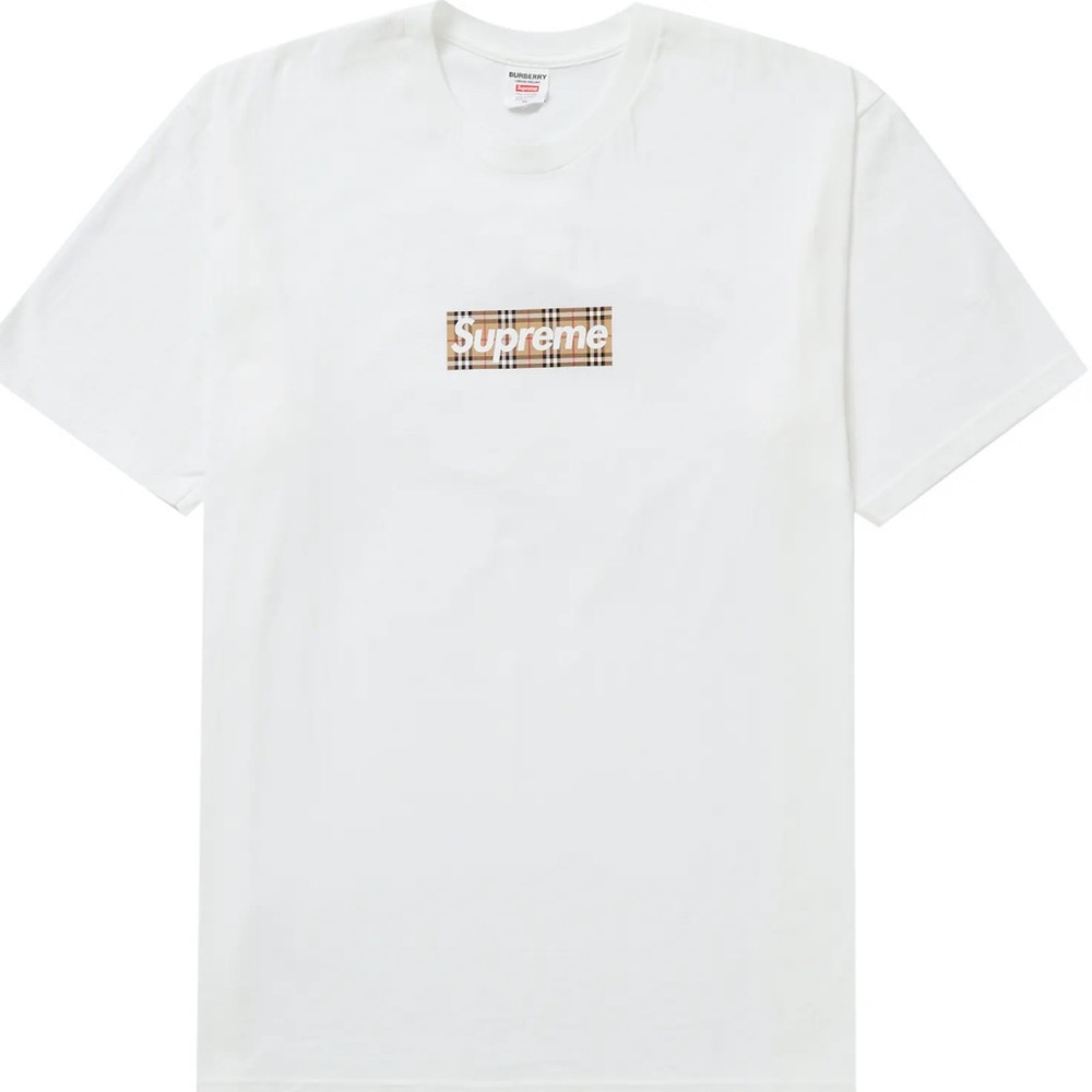 Burberry Supreme Box logo short sleeve tee